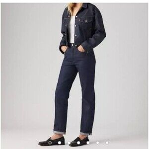 Levi's 501 Original Selvedge Women's Jeans in Lined Up Selvedge 31 NWOT